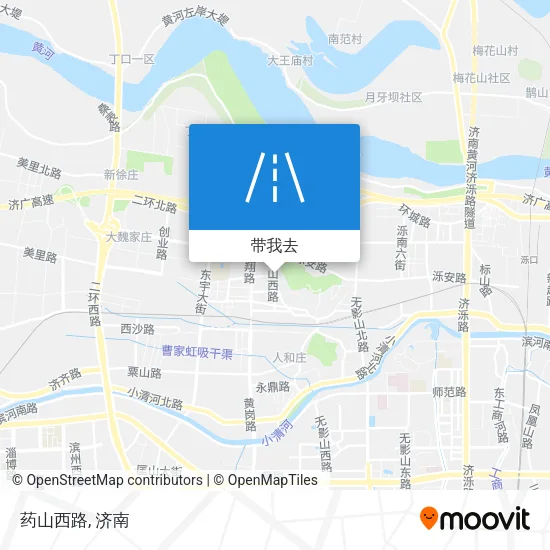 药山西路地图