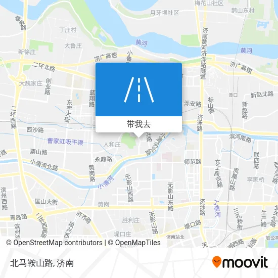 北马鞍山路地图