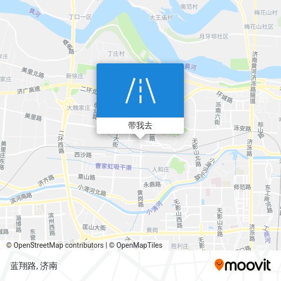 蓝翔路地图