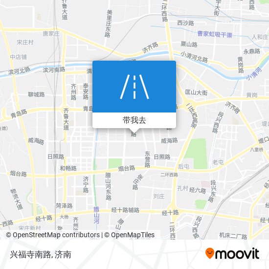 兴福寺南路地图