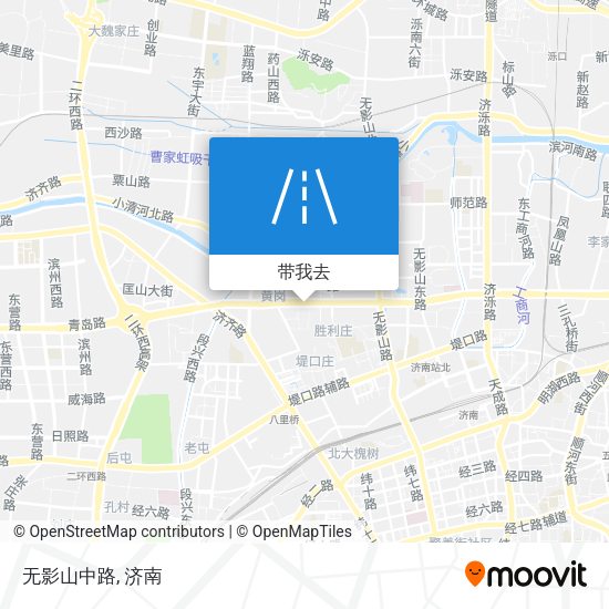 无影山中路地图