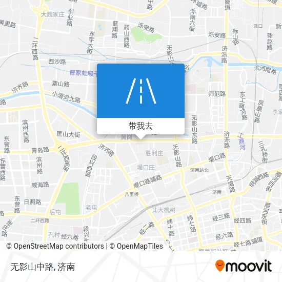 无影山中路地图