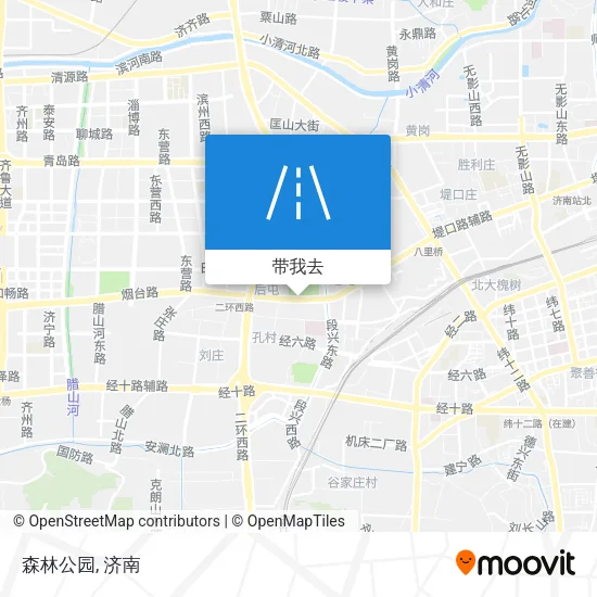 森林公园地图