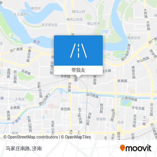 马家庄南路地图