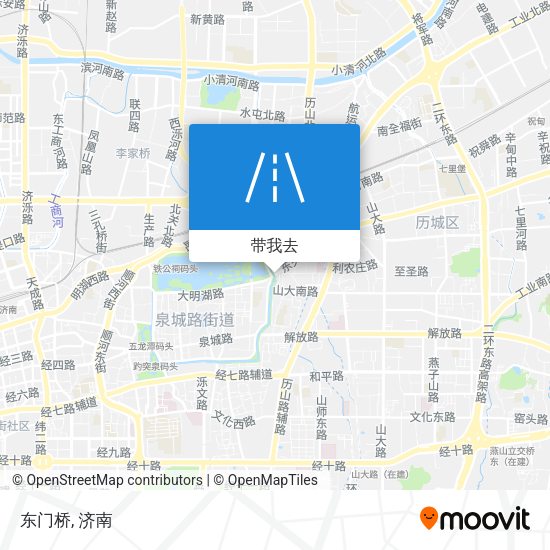 东门桥地图