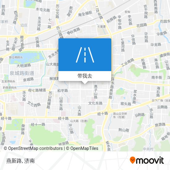 燕新路地图