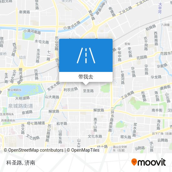 科圣路地图