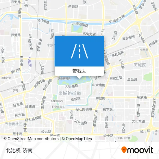 北池桥地图