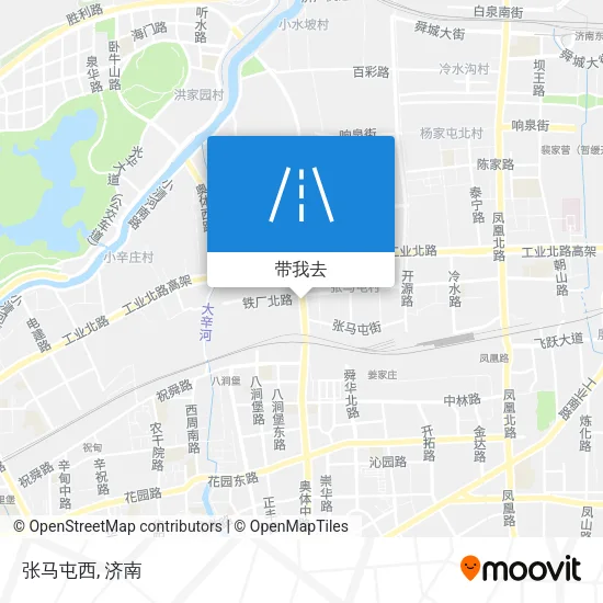 张马屯西地图