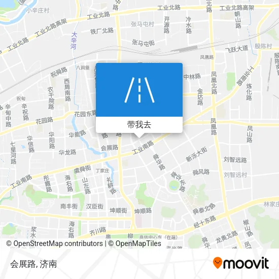 会展路地图