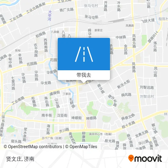 贤文庄地图