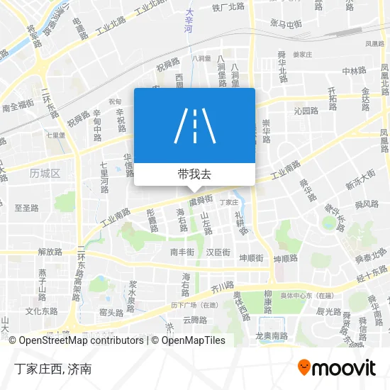 丁家庄西地图