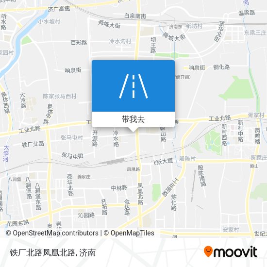 铁厂北路凤凰北路地图