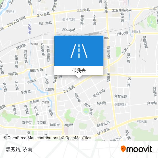 颖秀路地图