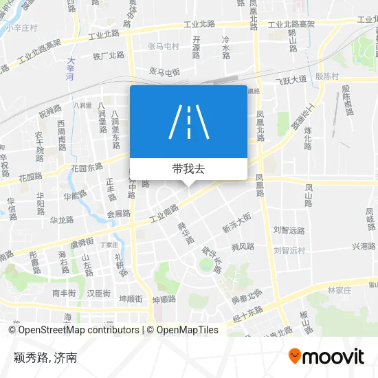颖秀路地图