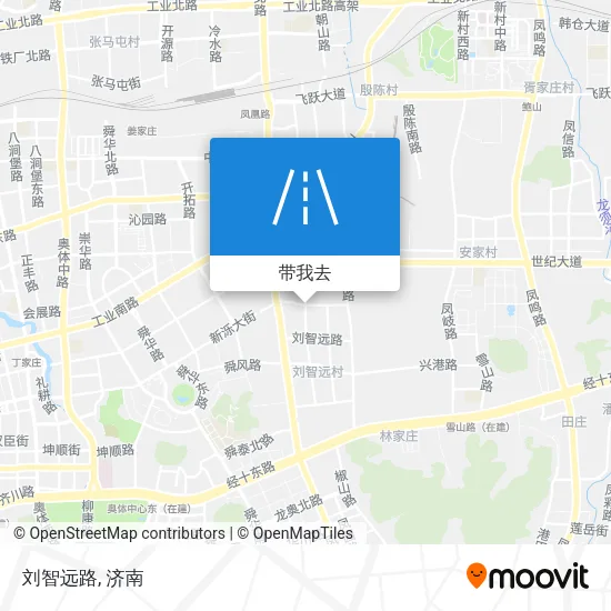 刘智远路地图