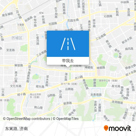 东篱路地图
