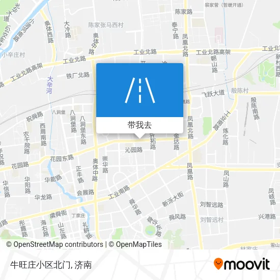 牛旺庄小区北门地图