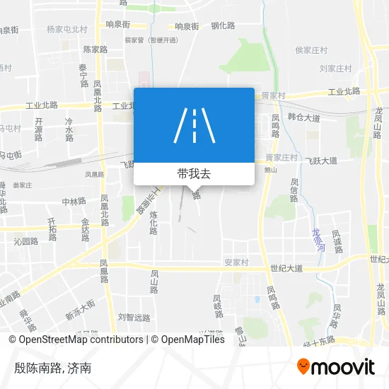 殷陈南路地图