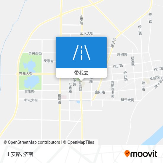 正安路地图