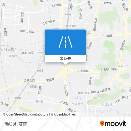 潍坊路地图