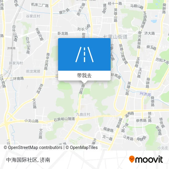 中海国际社区地图