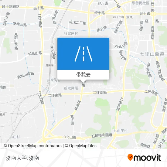 济南大学地图
