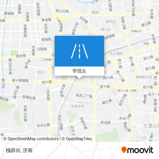 槐荫街地图
