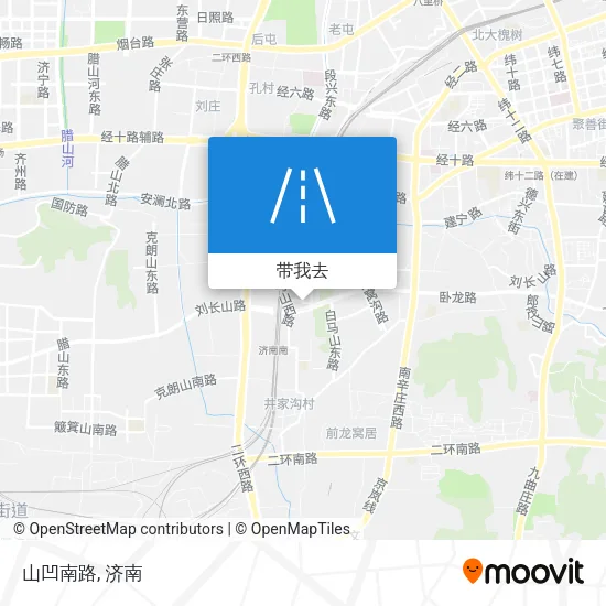 山凹南路地图