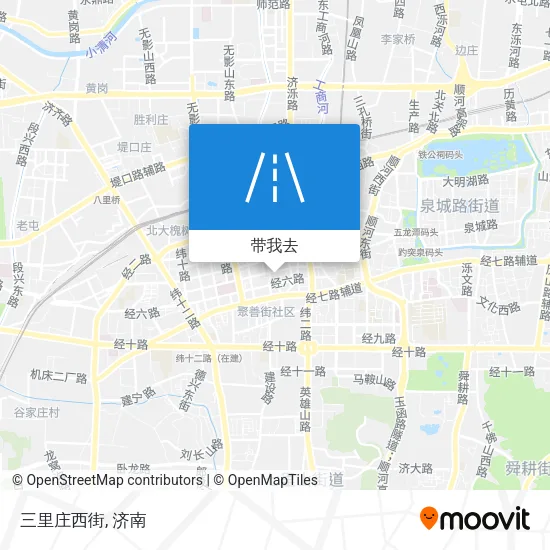 三里庄西街地图