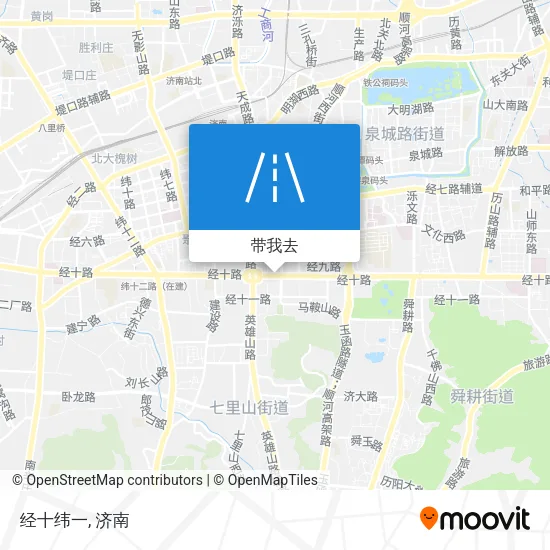 经十纬一地图