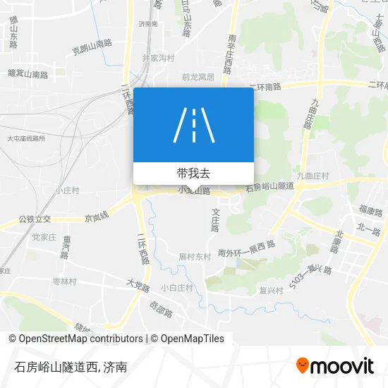 石房峪山隧道西地图