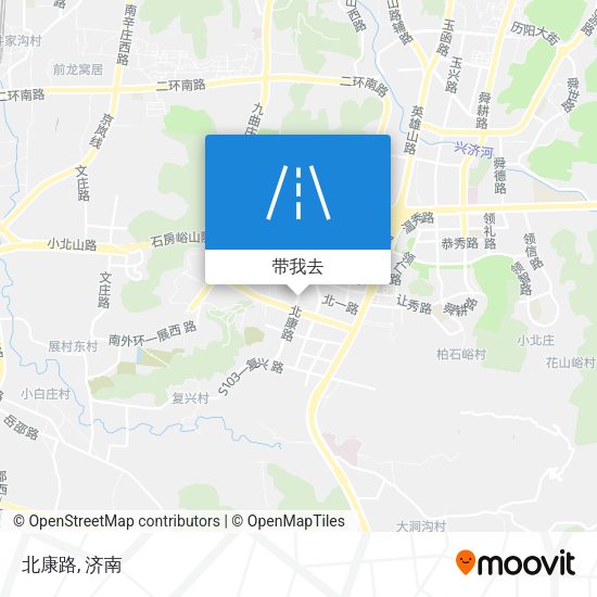 北康路地图