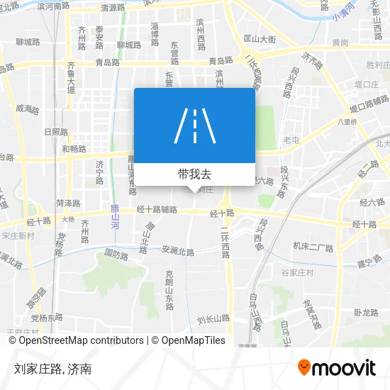 刘家庄路地图