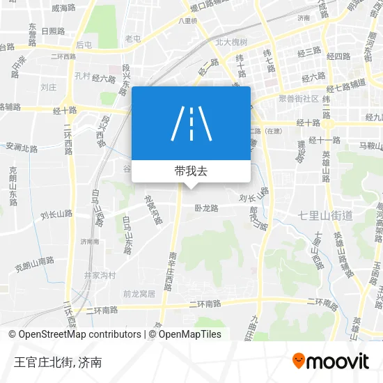 王官庄北街地图