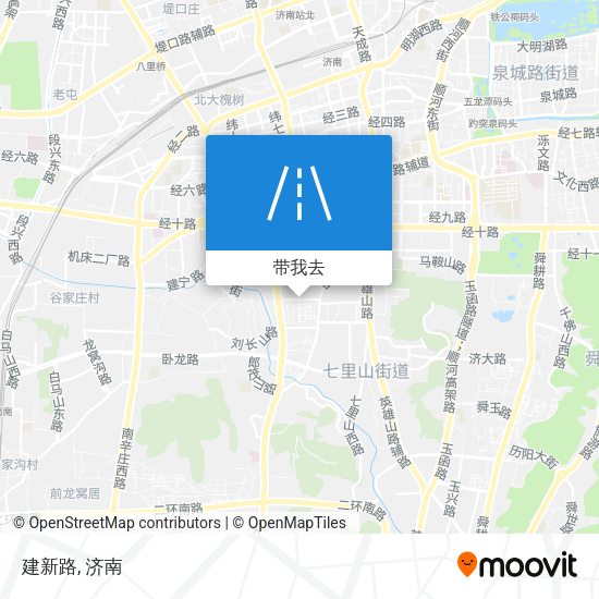 建新路地图