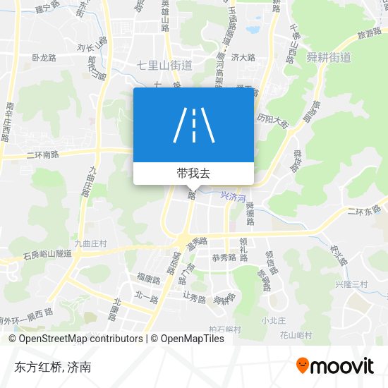 东方红桥地图