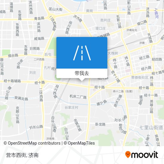 营市西街地图