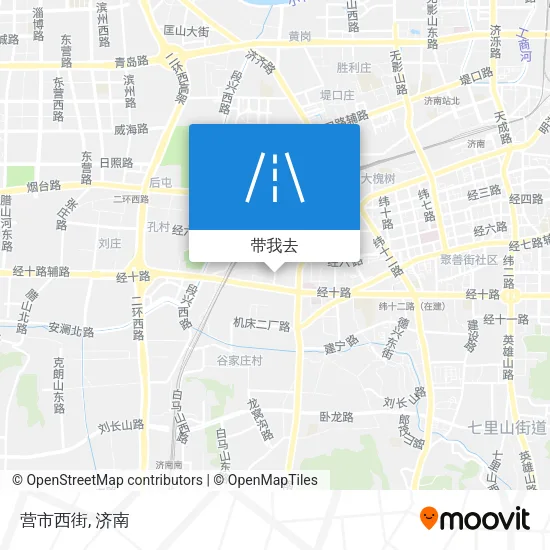营市西街地图