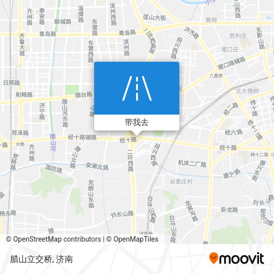 腊山立交桥地图