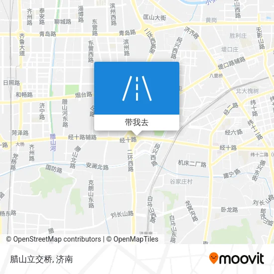 腊山立交桥地图