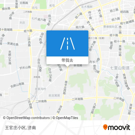 王官庄小区地图