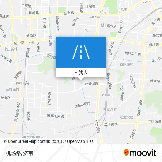 机场路地图
