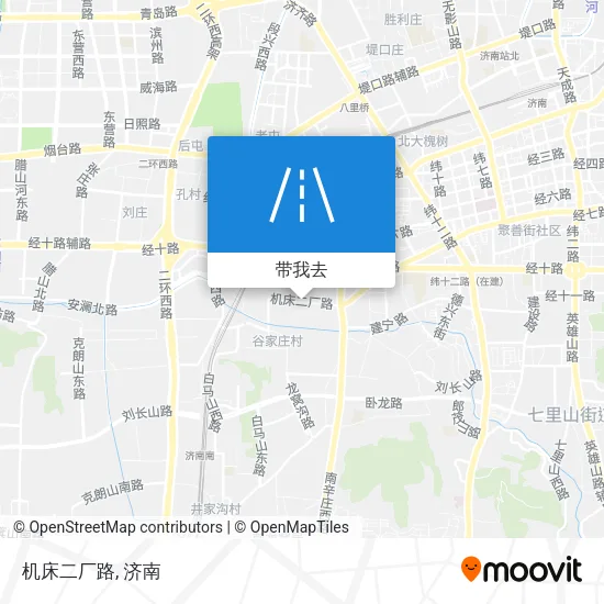 机床二厂路地图