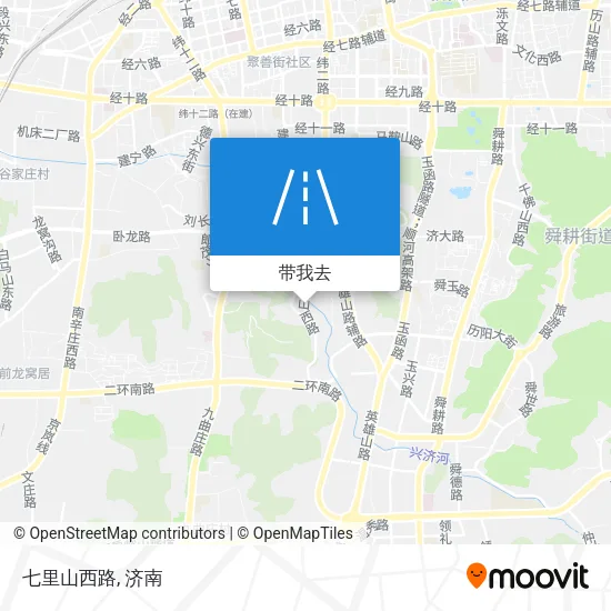 七里山西路地图