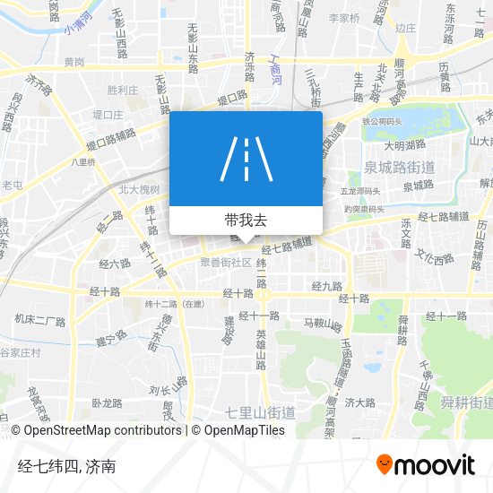 经七纬四地图