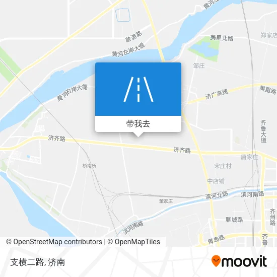 支横二路地图