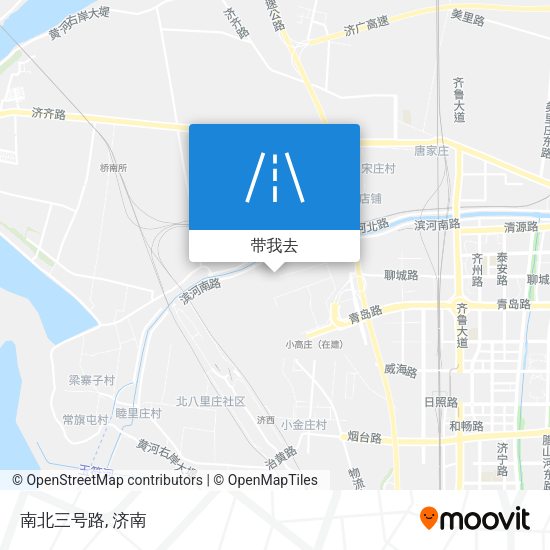 南北三号路地图