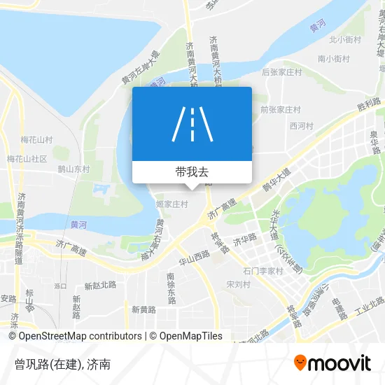 曾巩路(在建)地图