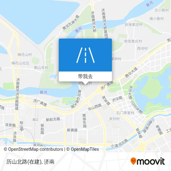 历山北路(在建)地图